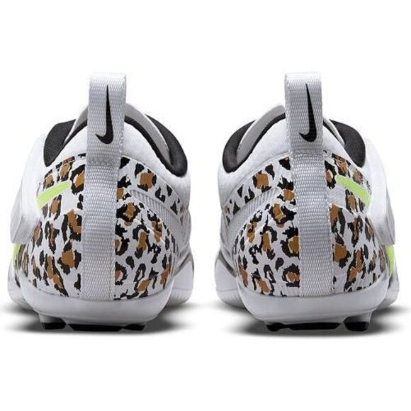 Nike Womens SuperRep Cycling Shoes Leopard Print White & Neon Yellow Size 6.5 - Picture 3 of 9
